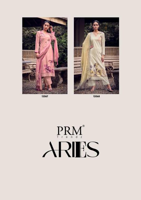 PRM Trendz Aries catalog wholesale cotton dress material in ahmedabad