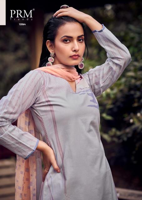 PRM Trendz Aries catalog wholesale cotton dress material in ahmedabad