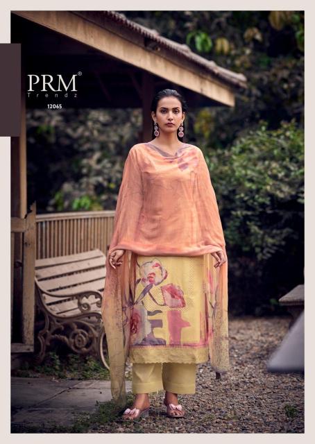 PRM Trendz Aries catalog wholesale cotton dress material in ahmedabad