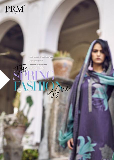 PRM Trendz Brisca catalog kolkata dress material wholesale market