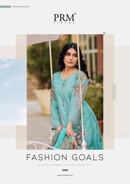 PRM Trendz Floris catalog best online dress materials wholesalers in surat
