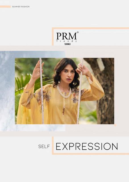 PRM Trendz Floris catalog best online dress materials wholesalers in surat