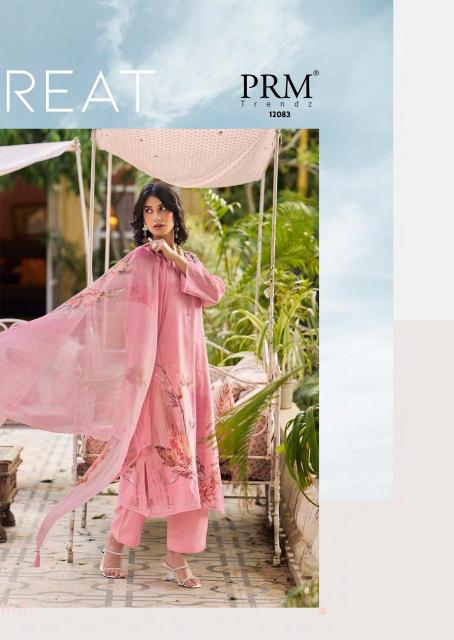 PRM Trendz Floris catalog best online dress materials wholesalers in surat