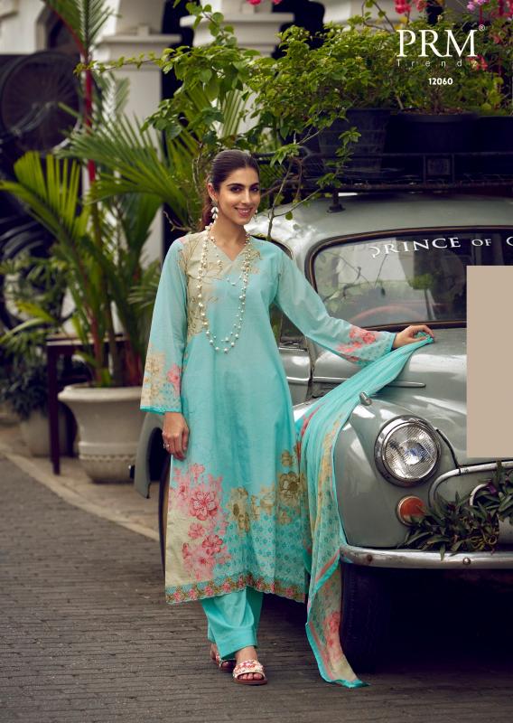 PRM Trendz Funflora Catalog wholesale dress material online 