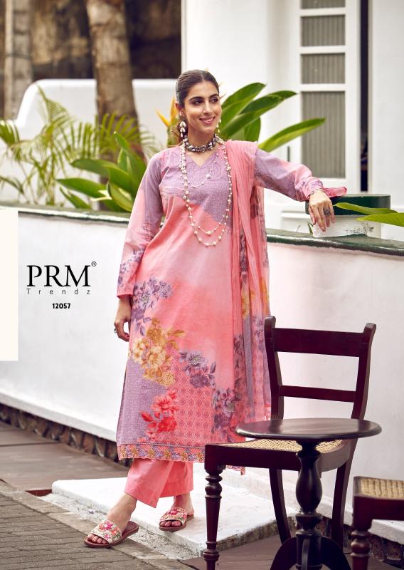 PRM Trendz Funflora Catalog wholesale dress material online 
