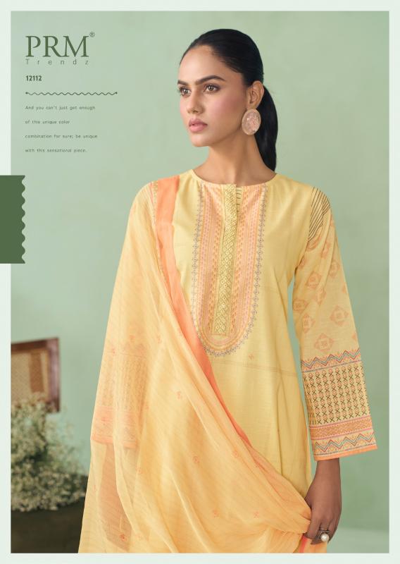 PRM Trendz Irha catalog wholesale dress materials from surat mills