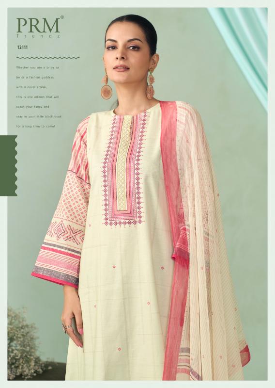 PRM Trendz Irha catalog wholesale dress materials from surat mills