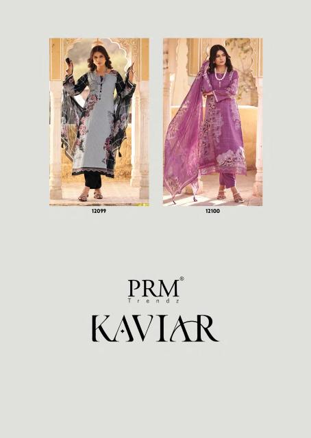 PRM Trendz Kaviar Catalog unstitched salwar dress materials in surat