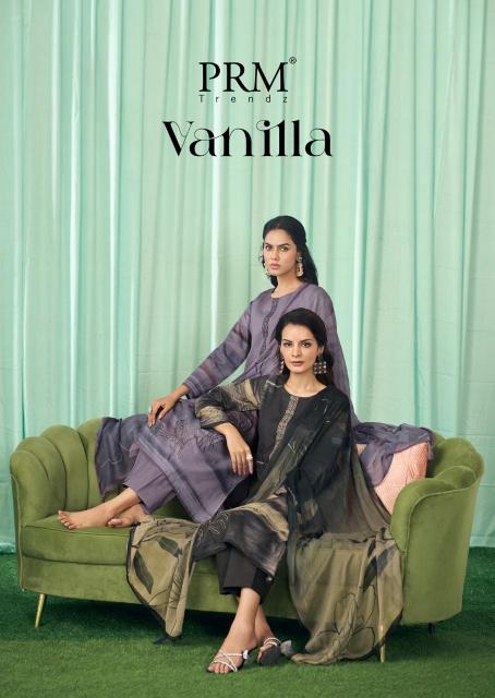 PRM Trendz Vanilla Catalog wholesale suppliers of dress materials in mumbai