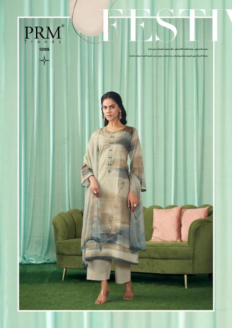PRM Trendz Vanilla Catalog wholesale suppliers of dress materials in mumbai