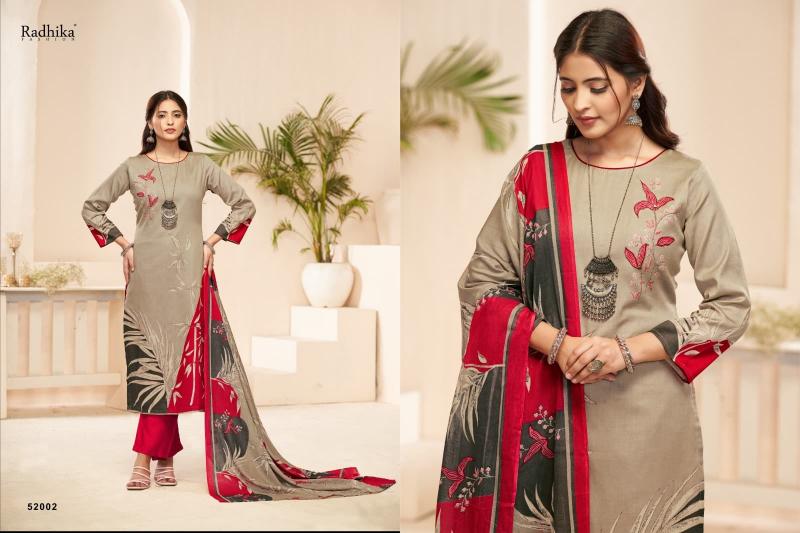 Radhika Azara Aleena catalog dress material wholesale market ahmedabad
