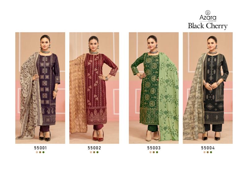 Radhika Azara Black Cherry catalog rajasthani dress material wholesale 