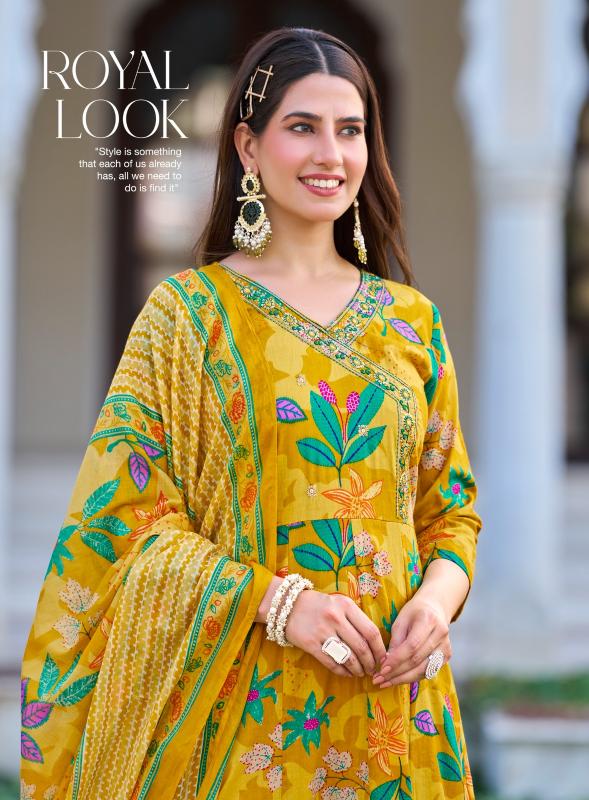 Radhika Lifestyle Blossom vol 6 catalog top kurti brands in india shipping in thiruvalla