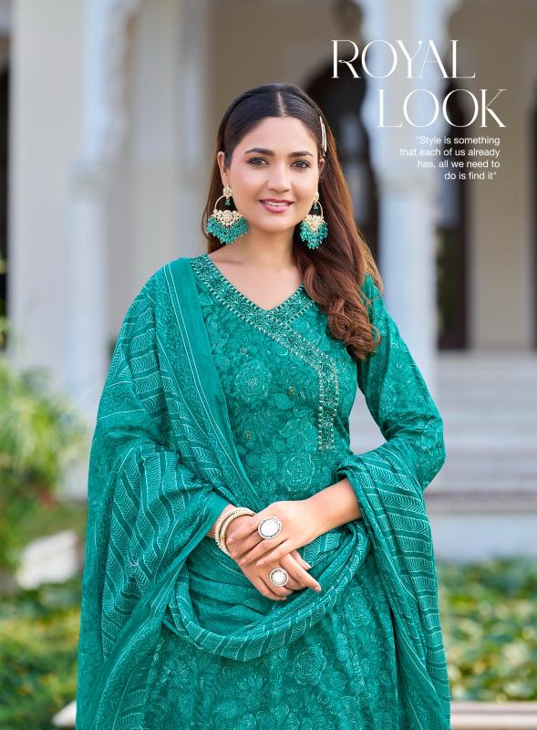 Radhika Lifestyle Blossom vol 6 catalog top kurti brands in india shipping in thiruvalla