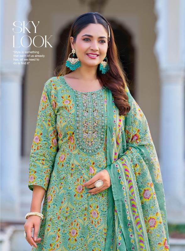Radhika Lifestyle Blossom vol 6 catalog top kurti brands in india shipping in thiruvalla