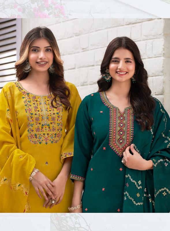 Radhika Lifestyle Crystal Vol 6 catalog latest kurti design 2025 in india