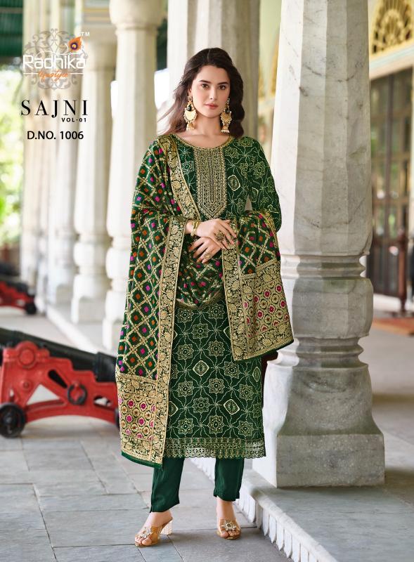 Radhika Lifestyle Sajni Vol 2 catalog banarasi kurti online india