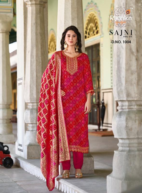 Radhika Lifestyle Sajni Vol 2 catalog banarasi kurti online india