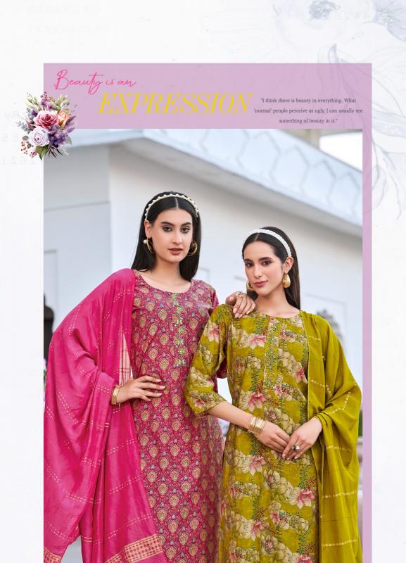 Radhika Lifestyle Satrangi vol 8 catalog synthetic kurtis online india