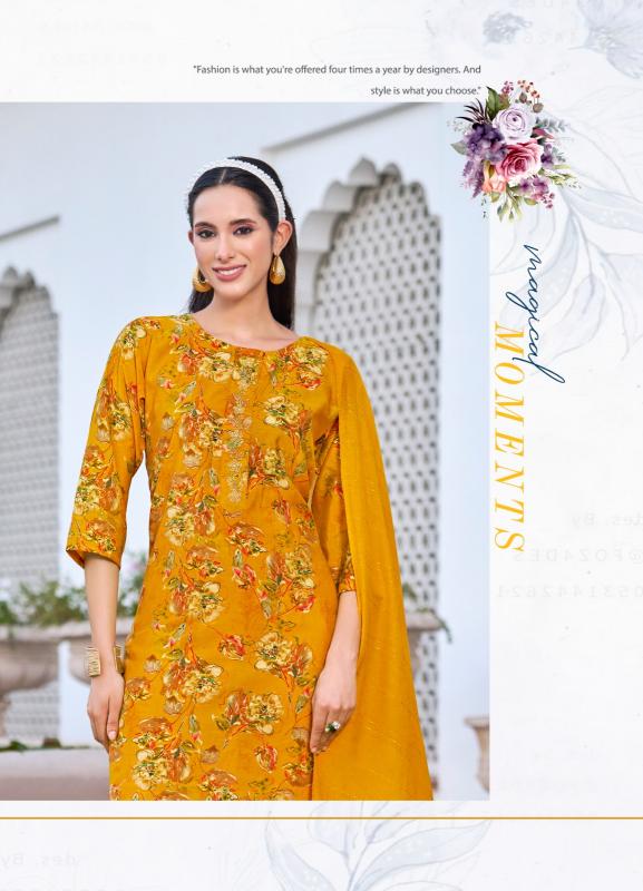Radhika Lifestyle Satrangi vol 8 catalog synthetic kurtis online india