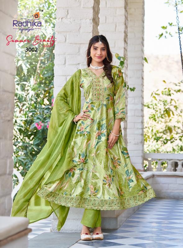 Radhika Lifestyle Summer Beauty Vol 3 catalog new fashion kurtis in india