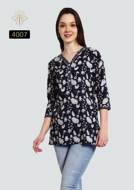 Rajnandini Vamika vol 1 catalog cotton short kurtis online india