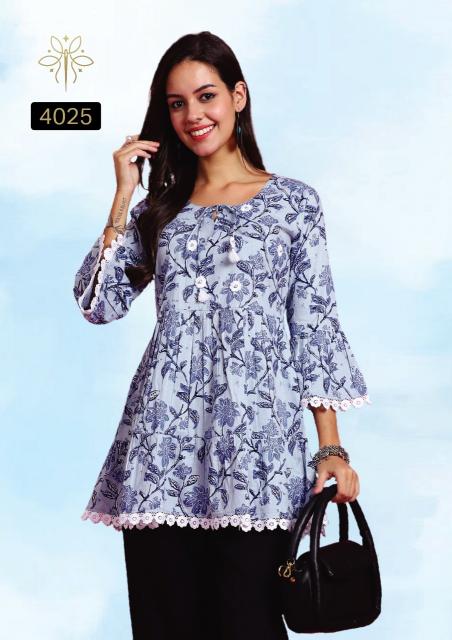 Rajnandini Vamika vol 1 catalog cotton short kurtis online india