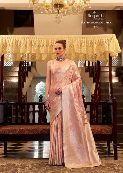 Rajpath Shella Silver catalog buy designer silk sarees online in india