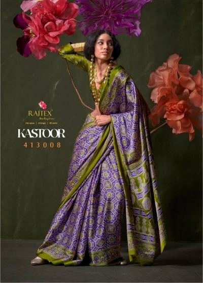 Rajtex Kastoor catalog saree distributors in surat