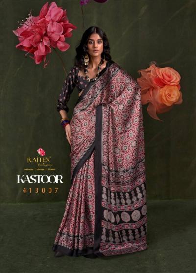 Rajtex Kastoor catalog saree distributors in surat