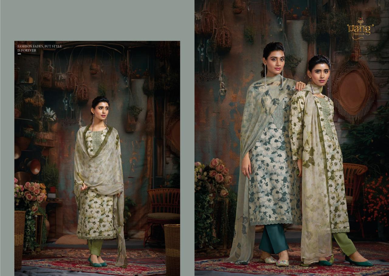 Rang Fashion Blaze catalog wholesale dress materials suppliers in bangalore 
