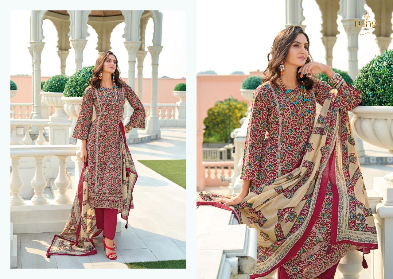 Rang Fashion Heerva wholesale cotton dress material in surat