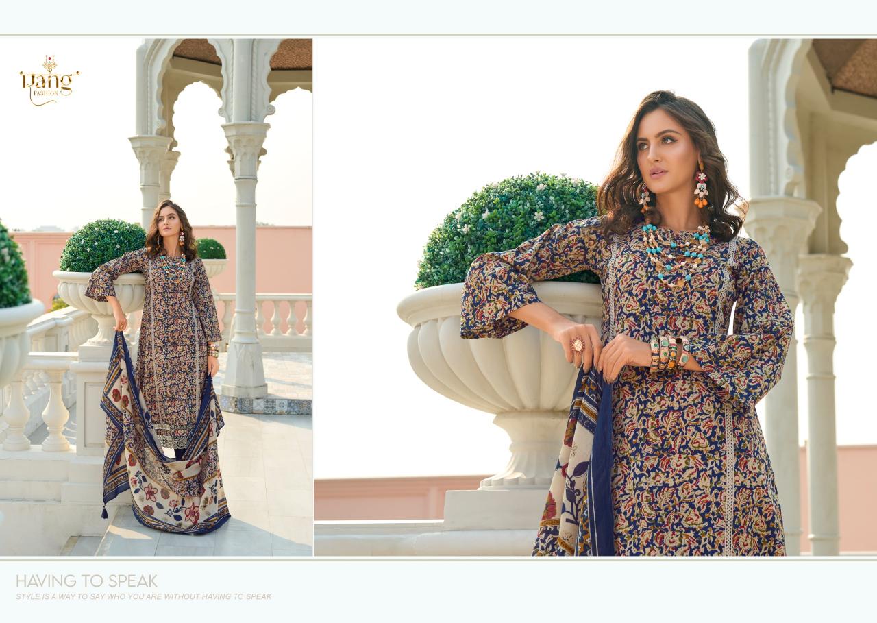 Rang Fashion Heerva wholesale cotton dress material in surat