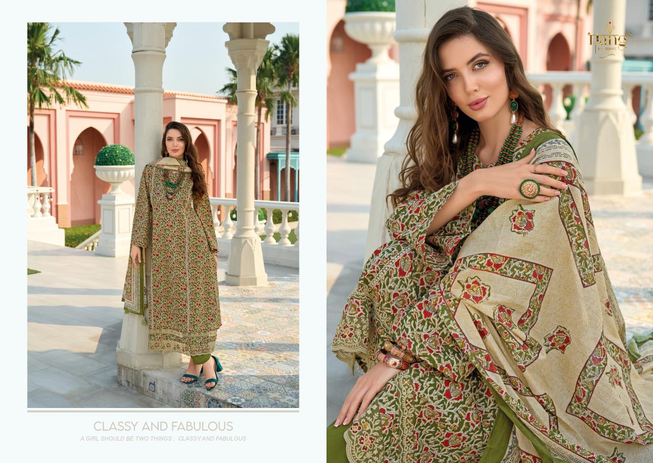 Rang Fashion Heerva wholesale cotton dress material in surat