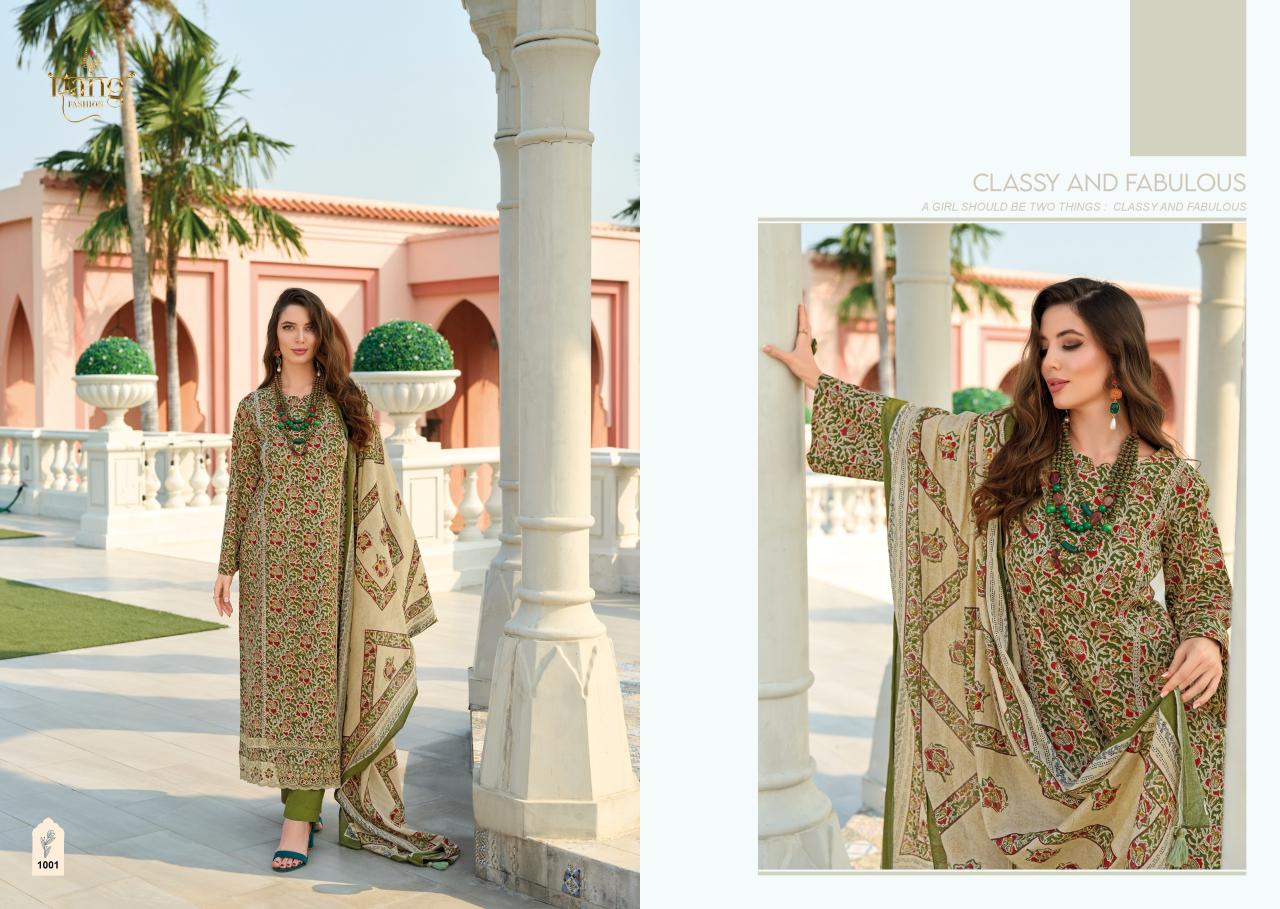 Rang Fashion Heerva wholesale cotton dress material in surat