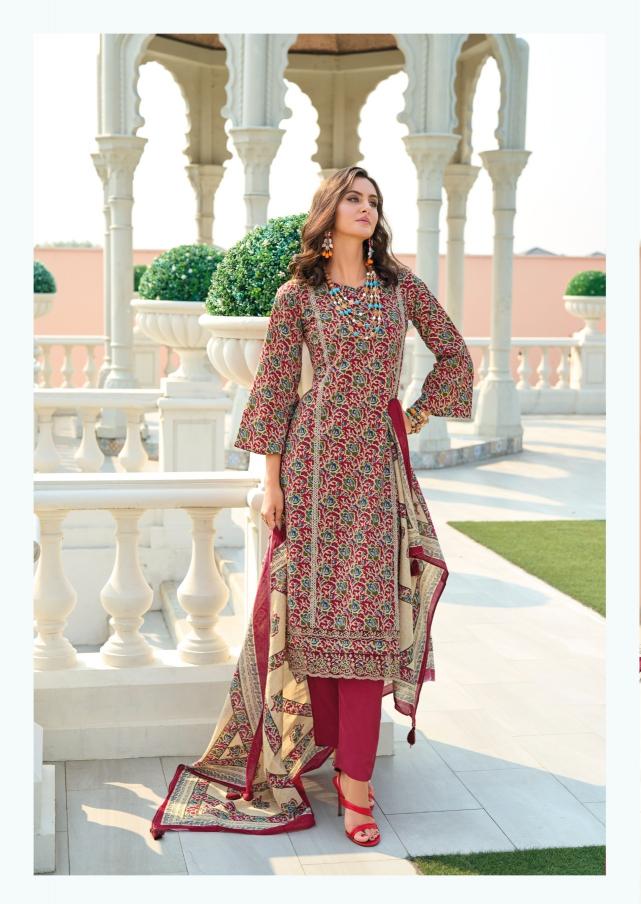 Rang Fashion Heerva wholesale cotton dress material in surat