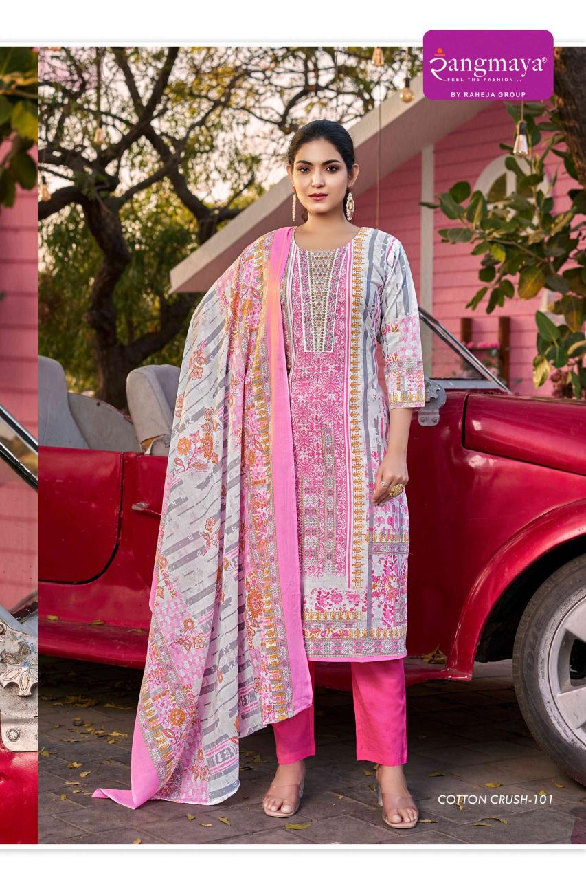 Rangmaya Cotton Crush Catalog buy cheap designer kurtis online in india
