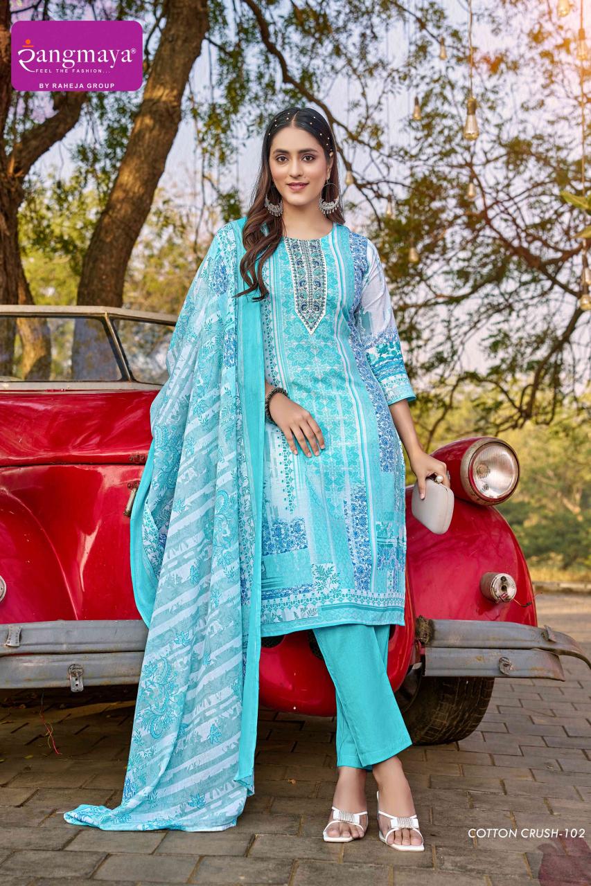 Rangmaya Cotton Crush Catalog buy cheap designer kurtis online in india