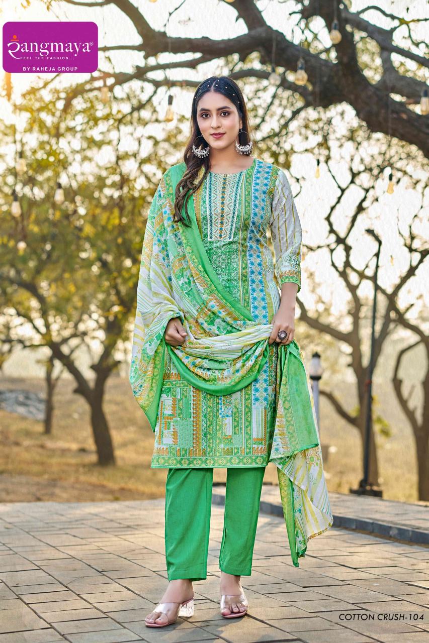 Rangmaya Cotton Crush Catalog buy cheap designer kurtis online in india