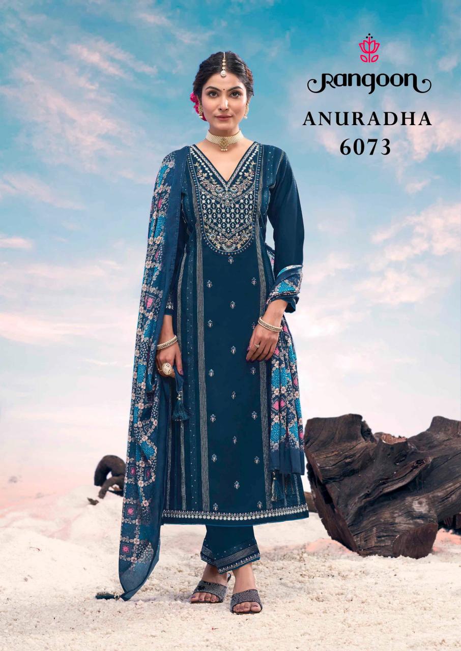 Rangoon Anuradha Catalog kajal kurtis online india