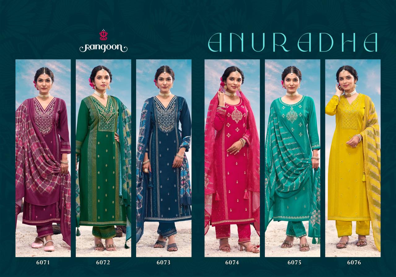 Rangoon Anuradha Catalog kajal kurtis online india
