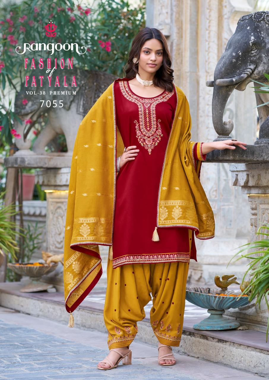Rangoon fashion of Patiala catalog jaipuri kurtis wholesale market in jaipur