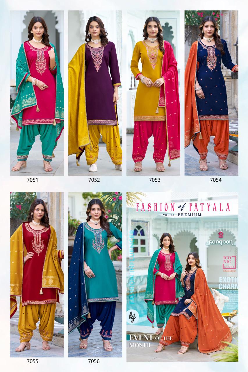 Rangoon fashion of Patiala catalog jaipuri kurtis wholesale market in jaipur