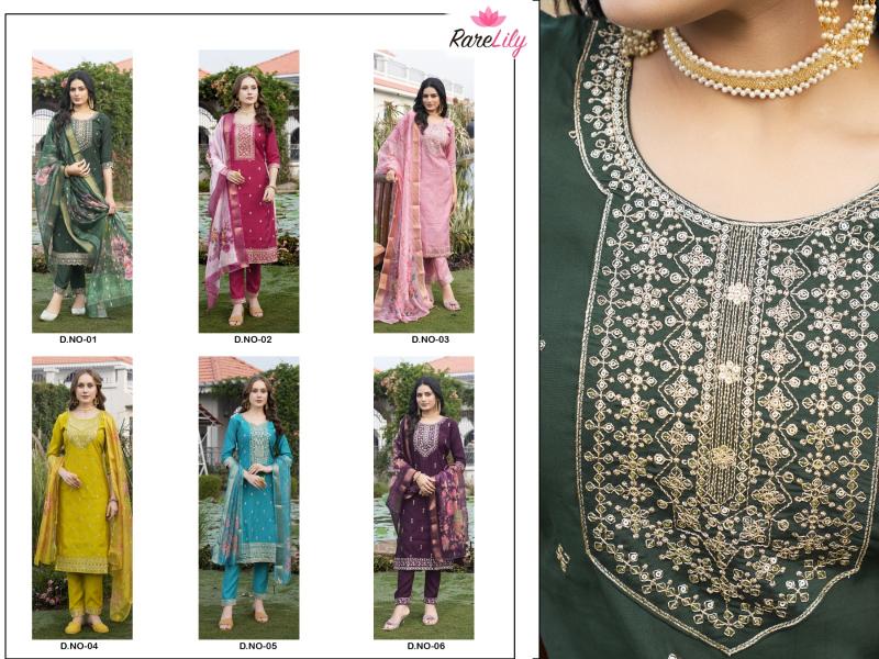 Rarelily Anuza Vol 1 catalog w kurtis online india 