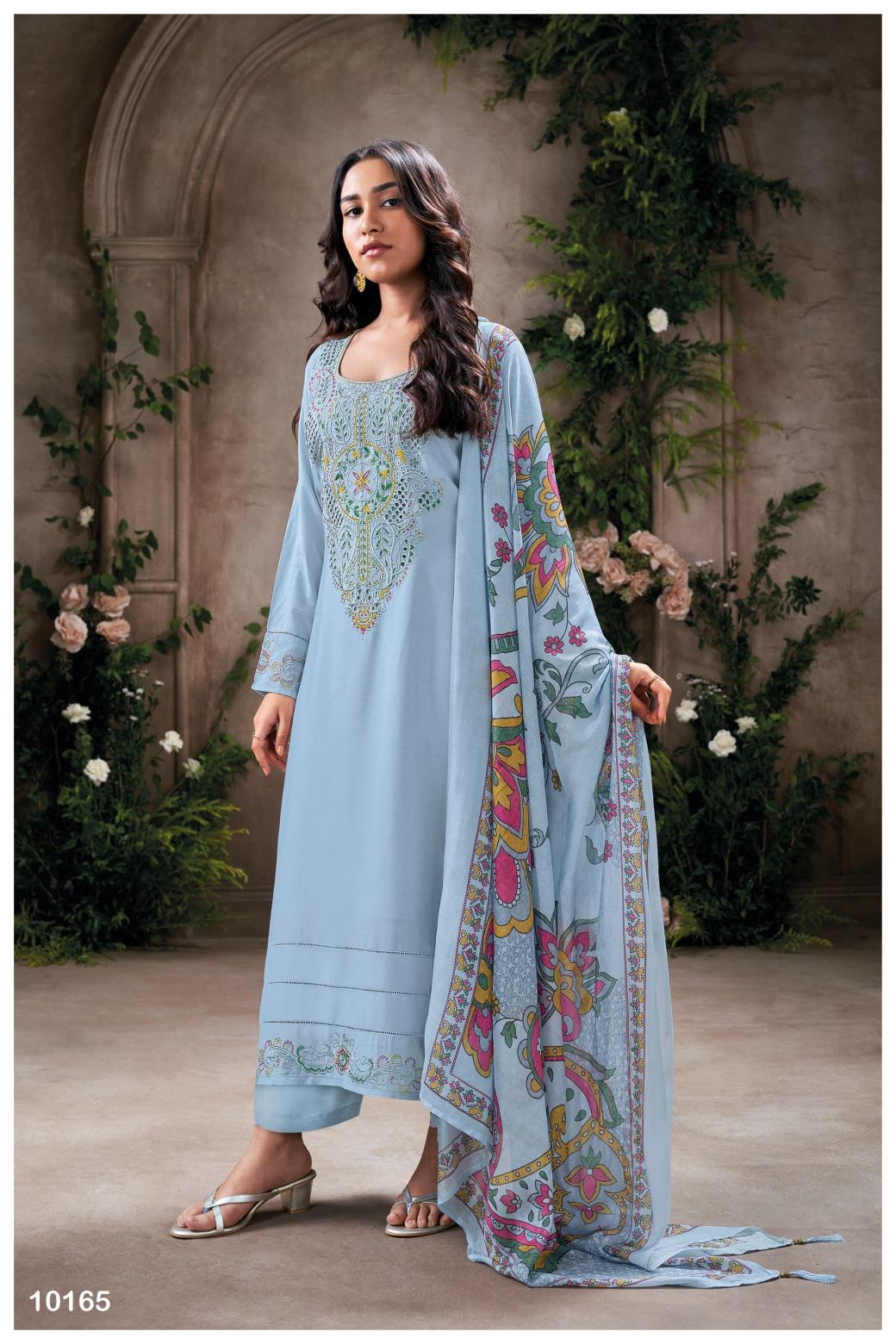 Reyna Anika catalog wholesale market of salwar kameez in bangalore