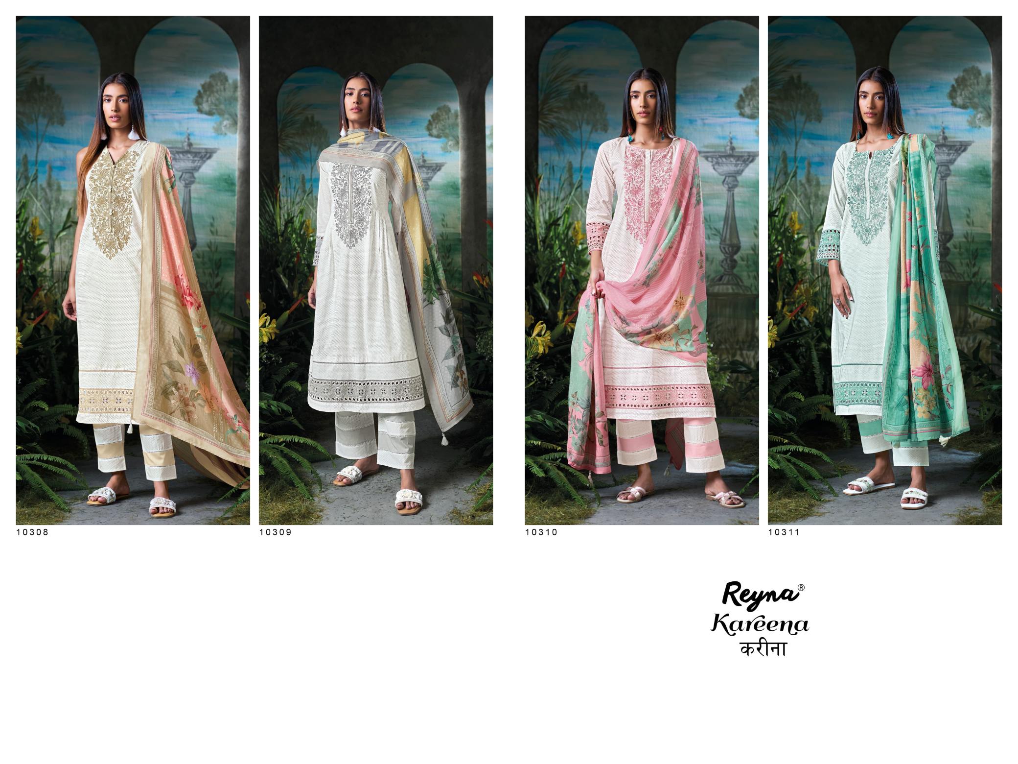 Reyna Kareena catalog wholesale dealers of salwar kameez in surat