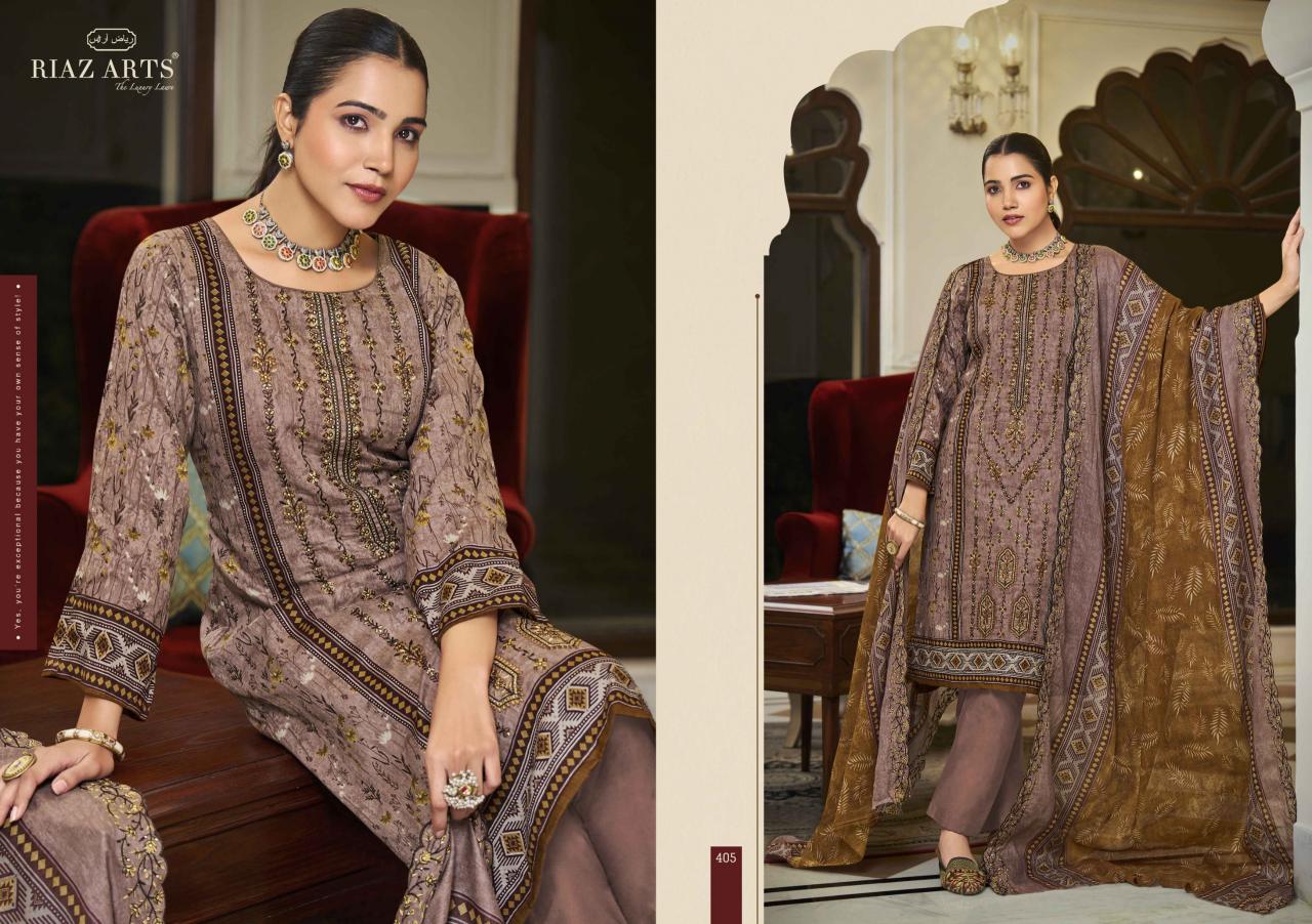 Riaz Arts Bin Saeed Hitlist Catalog wholesale ladies dress material in surat 