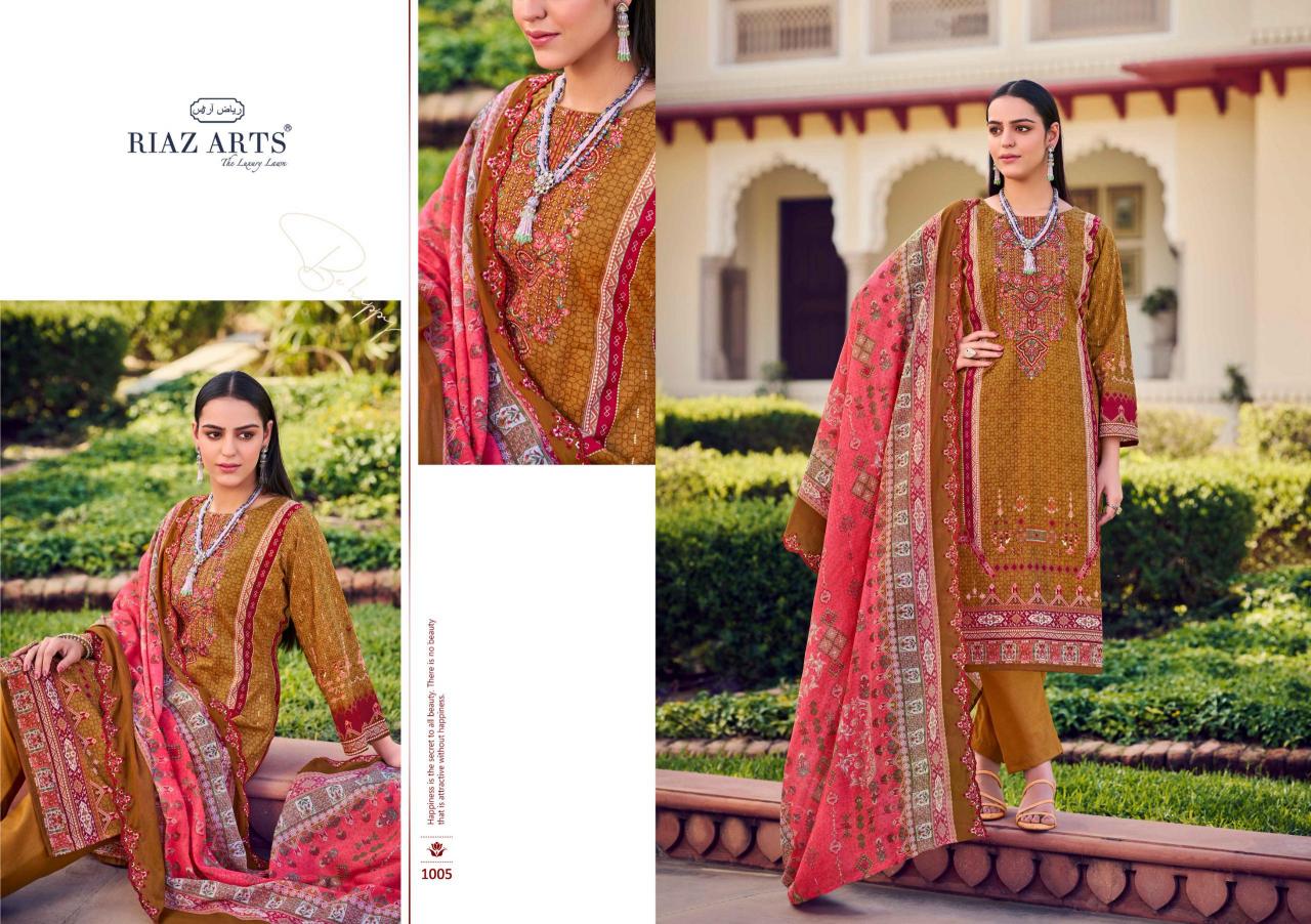 Riaz Arts Bin Saeed Vol 7 Catalog wholesale dress materials in erode