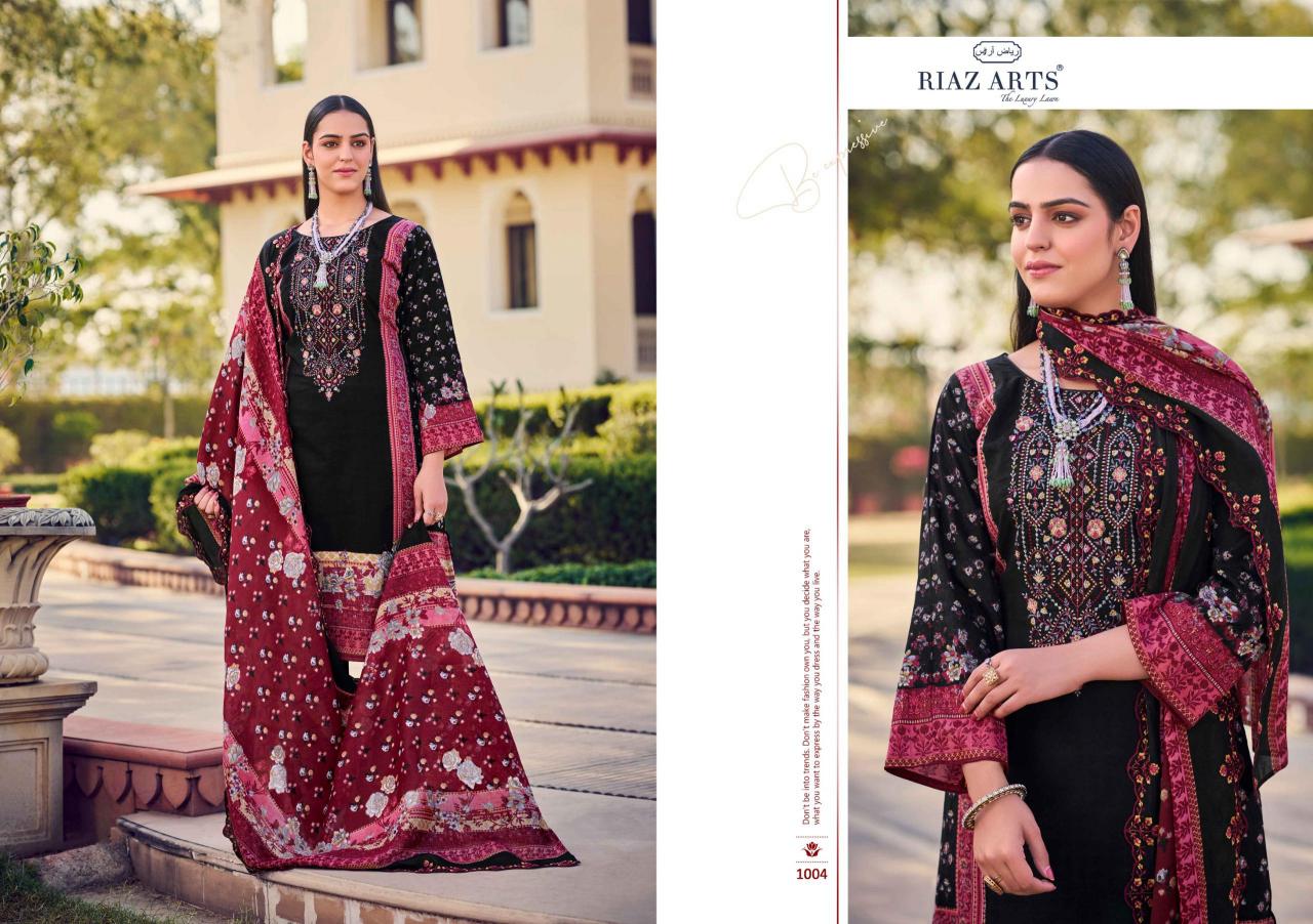 Riaz Arts Bin Saeed Vol 7 Catalog wholesale dress materials in erode