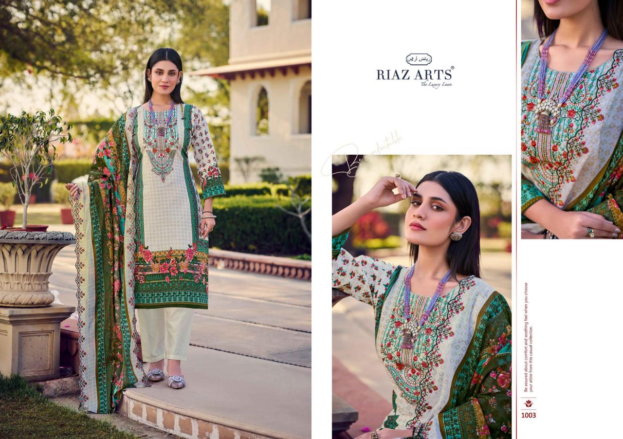 Riaz Arts Bin Saeed Vol 7 Catalog wholesale dress materials in erode